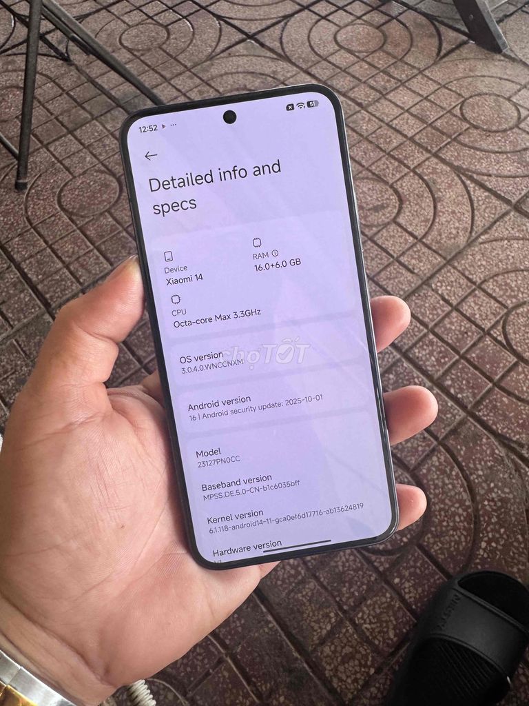 Xiaomi 14 nap 8gen3(16GB/512GB )Đen gl. Mua bán Điện thoại tại Quận Tân Phú Tp Hồ Chí Minh được đăng bởi nguyen son  hình 1