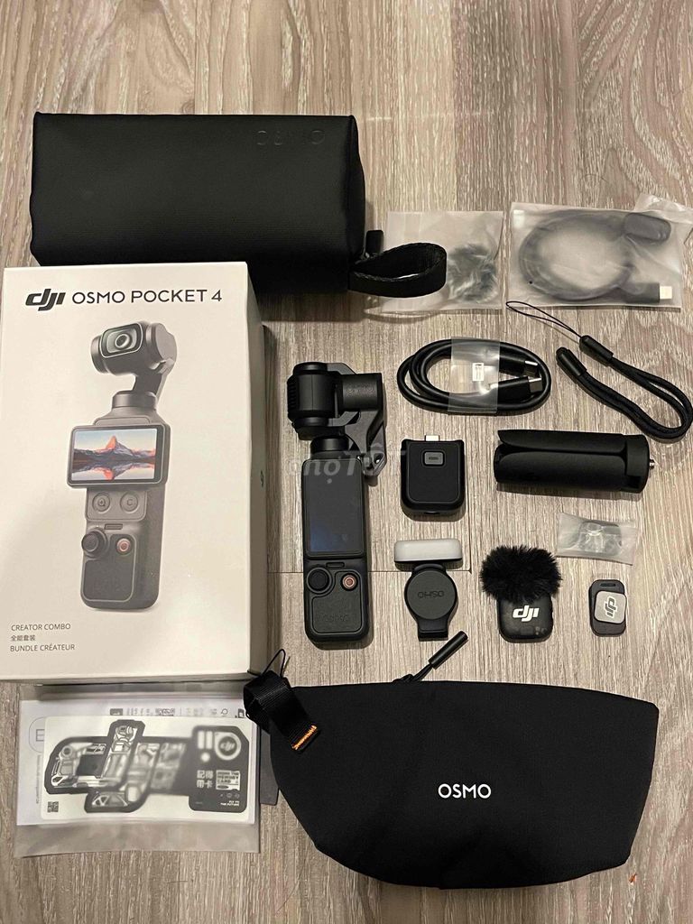 DJI Osmo Pocket 4 Creator Combo Lướt. Mua bán Máy ảnh, Máy quay tại Quận 8 Tp Hồ Chí Minh được đăng bởi Toàn Đinh hình 1