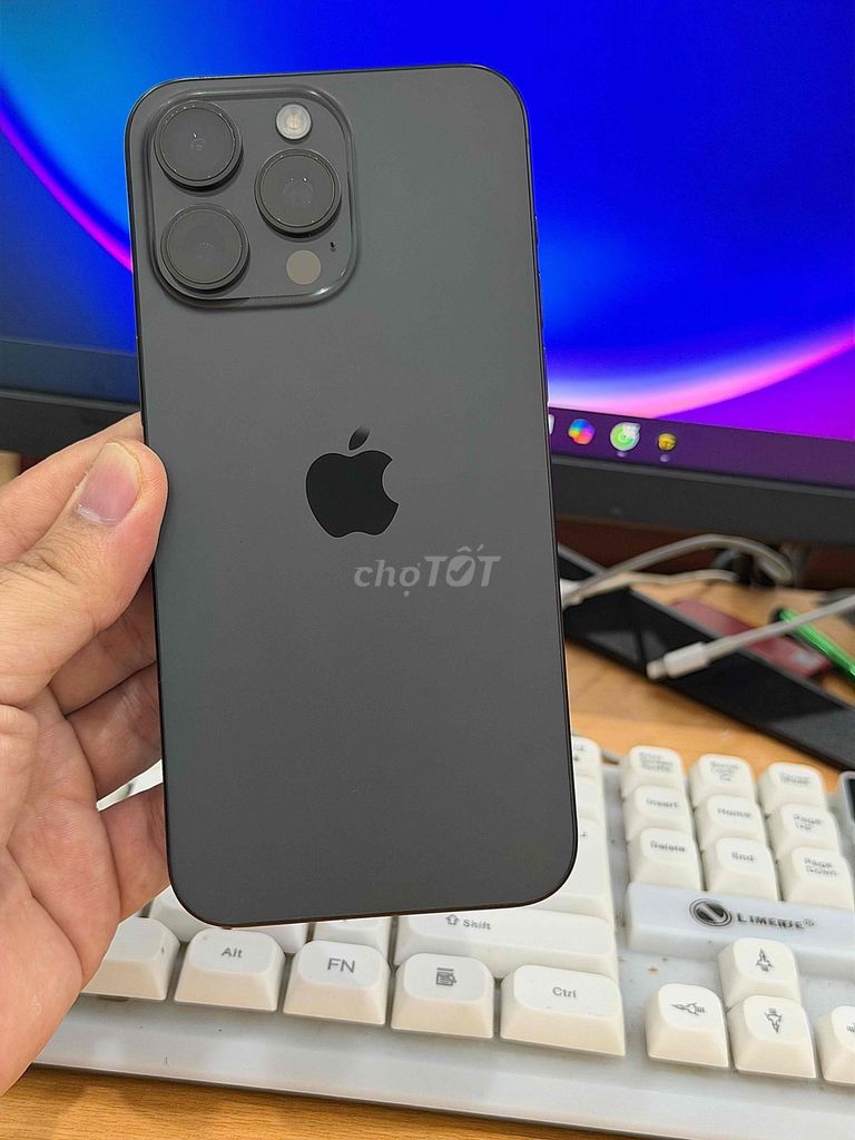 iPhone 15 Pro Max 256GB Đen 99% Quốc Tế. Mua bán Điện thoại tại Quận Ninh Kiều Cần Thơ được đăng bởi Cầm Đồ Tấn Lợi hình 1
