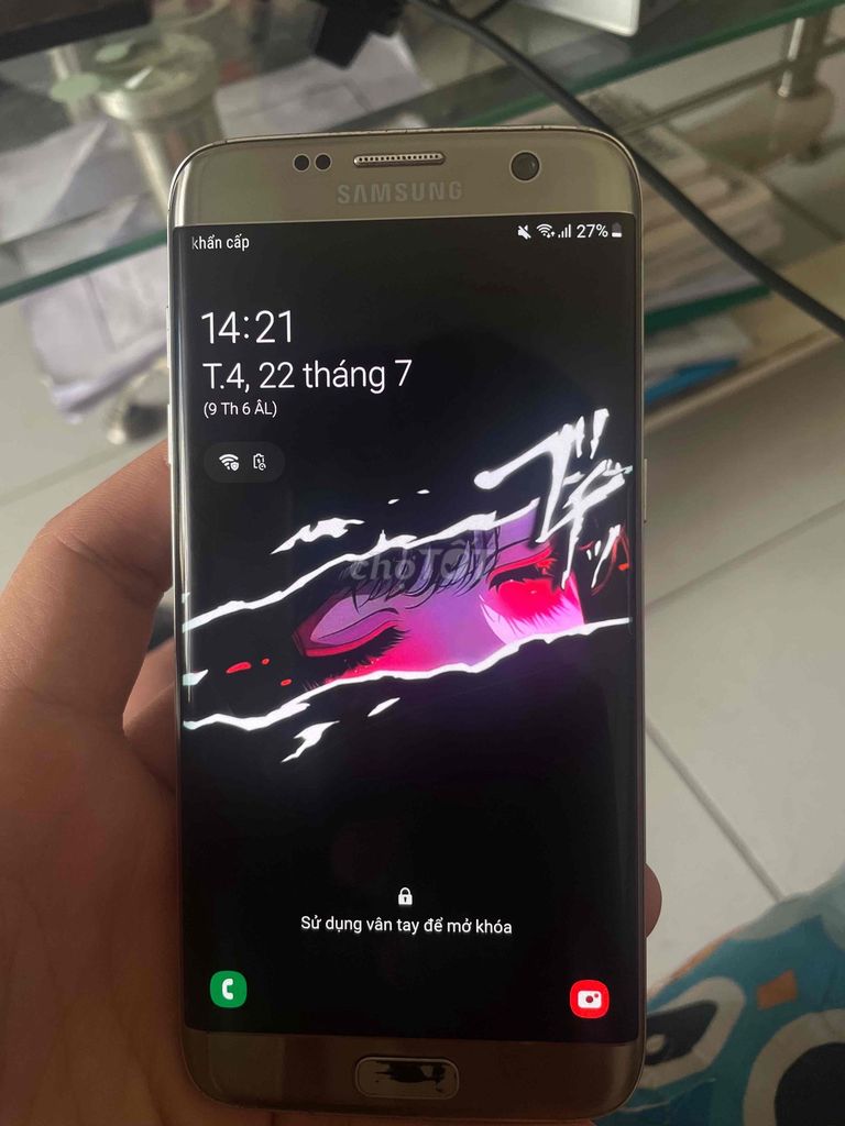 Samsung S7 Edge 64GB Đen Nhật. Mua bán Điện thoại tại Quận 7 Tp Hồ Chí Minh được đăng bởi Đặng Tuấn hình 1