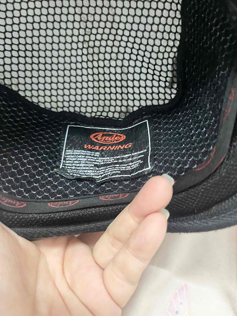 Pass nón bảo hiểm Andes trẻ em 7-10 tuổI. Mua bán Mẹ và bé tại Quận Bình Thạnh Tp Hồ Chí Minh được đăng bởi Kids Store hình 3