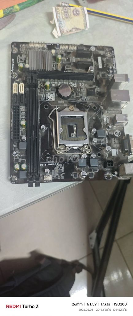 Bo mạch chủ Gigabyte GA-H81M-S. Mua bán Linh kiện (RAM, Card...) tại Huyện Thường Tín Hà Nội được đăng bởi Đức Thịnh Nguyễn hình 1