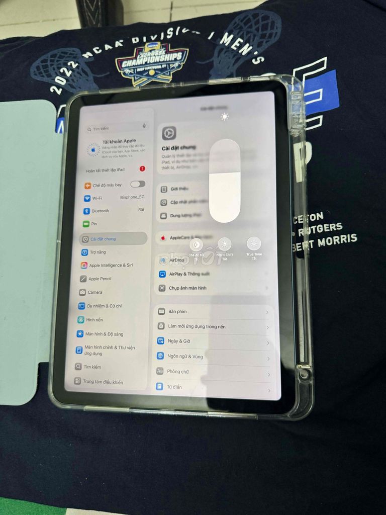 Apple iPad Air 5 M1 wifi 64GB vân tay ok. Mua bán Máy tính bảng tại Thành phố Thủ Đức Tp Hồ Chí Minh được đăng bởi bin  hình 1