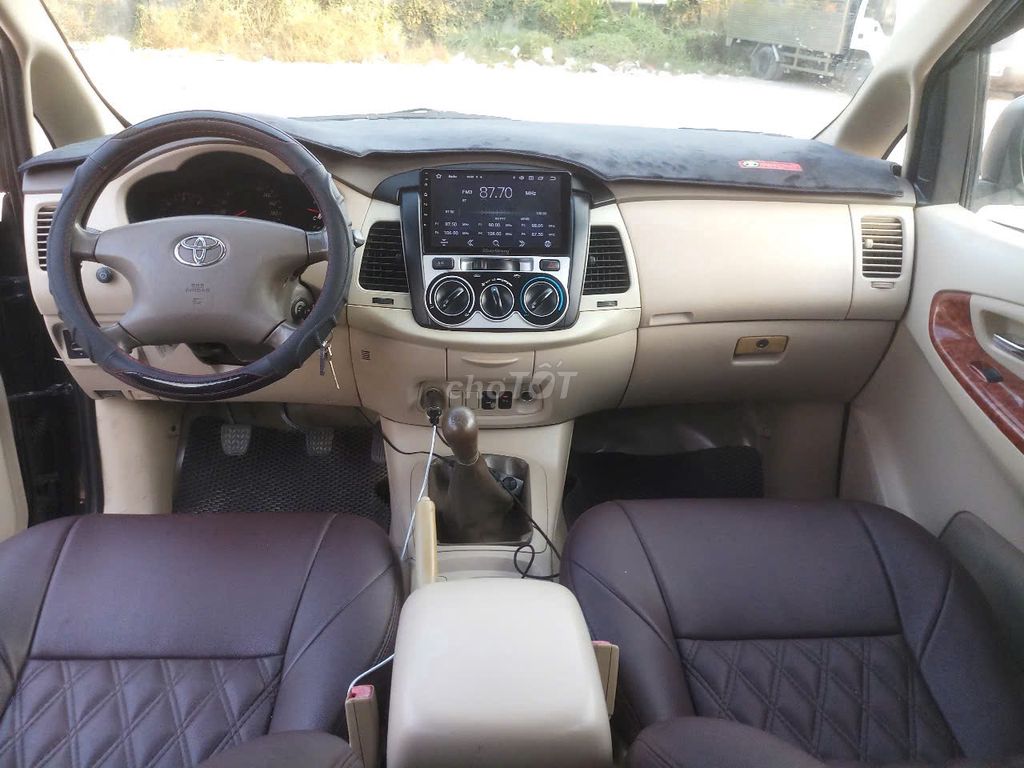Toyota Innova 2007 G xịn, công chứng sang tên ngay. Mua bán Ô tô tại Thành phố Dĩ An Bình Dương được đăng bởi Vo Son hình 6