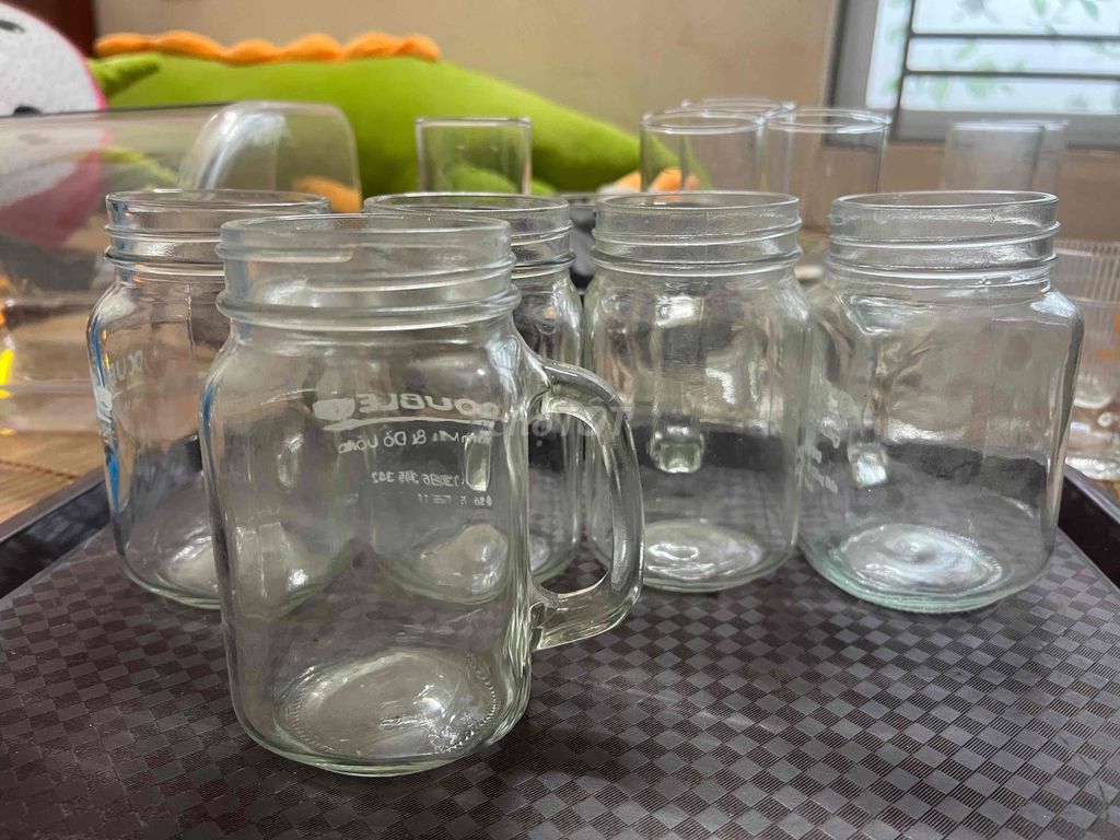 Cốc pha chế thủy tinh trong suốt đã dùng. Mua bán Dụng cụ nhà bếp tại Thành phố Hòa Bình Hòa Bình được đăng bởi Phạm thanh long hình 1