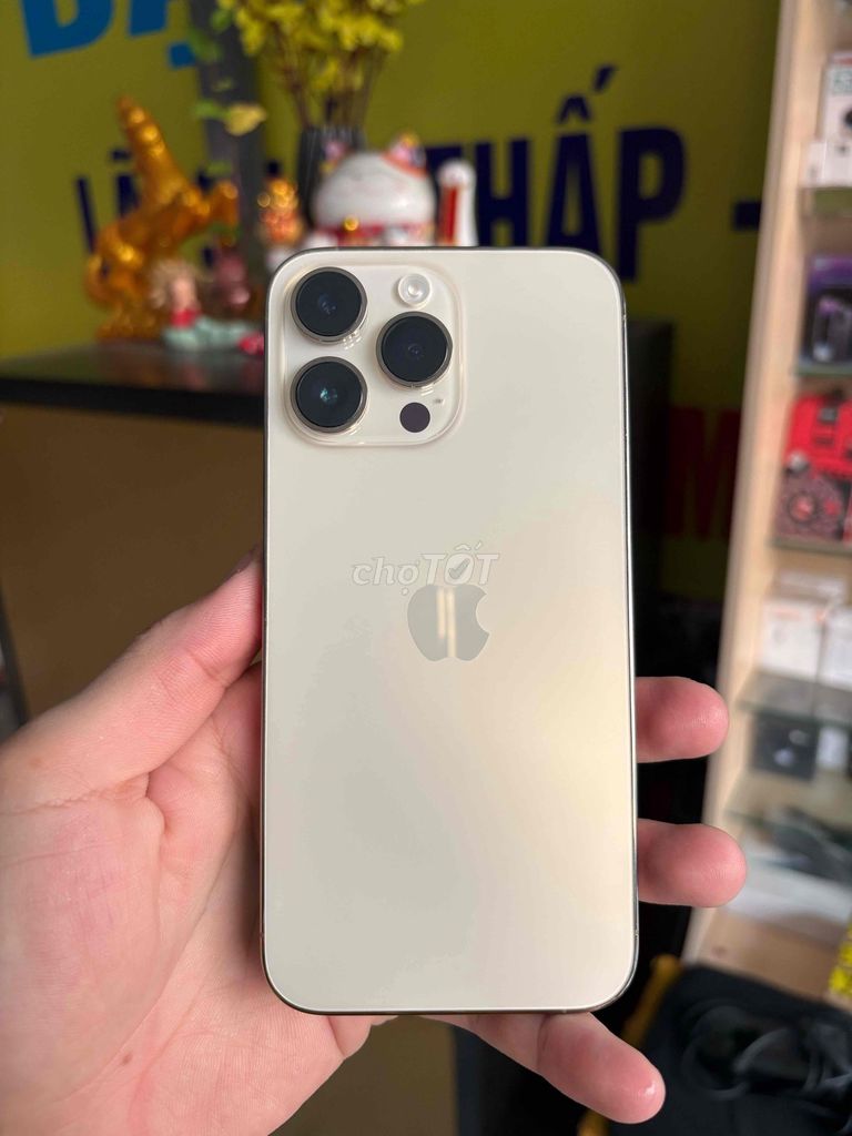 14 Pro Max 512GB Gold Keng Thanh Lý. Mua bán Điện thoại tại Thị xã Bến Cát Bình Dương được đăng bởi Cầm Đồ Đại Dương hình 1
