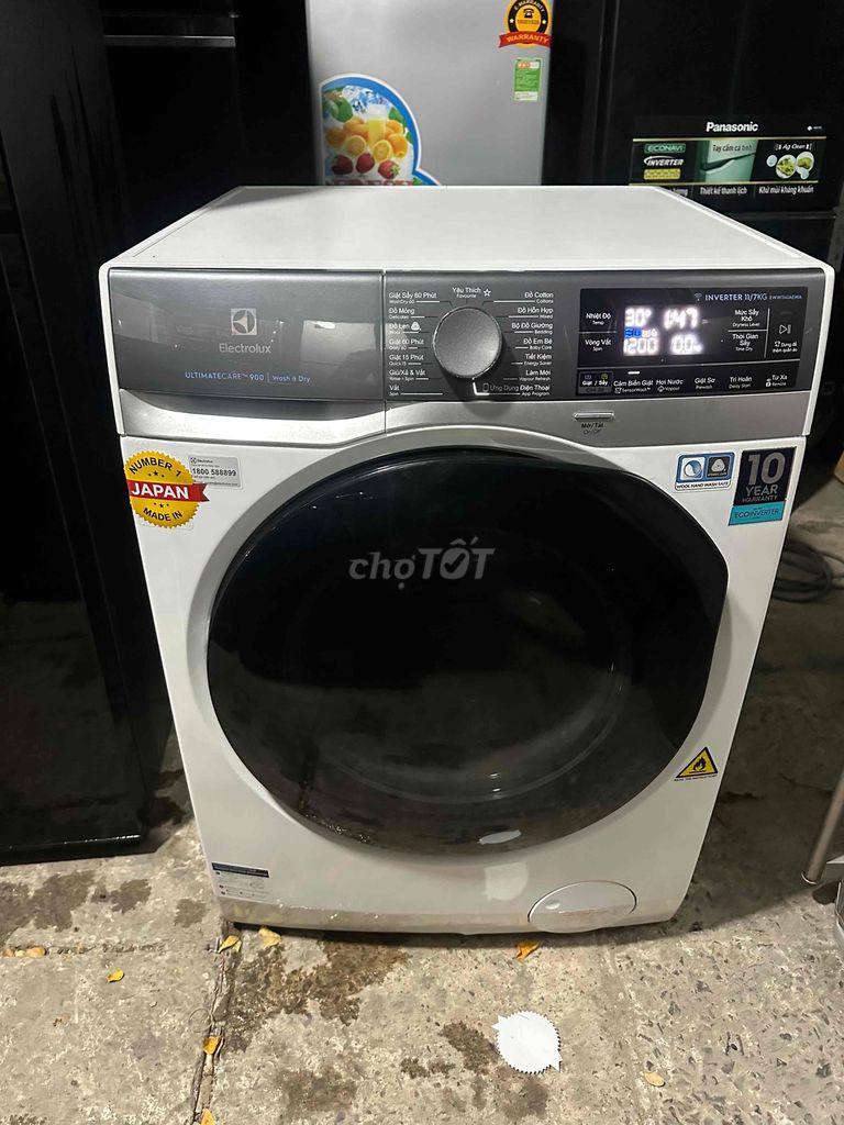 Máy giặt sấy Electrolux 11kg cửa trước. Mua bán Máy giặt tại Huyện Bình Chánh Tp Hồ Chí Minh được đăng bởi Nguyễn Chí bảo hình 1