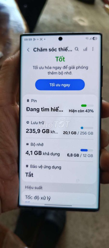 Samsung Galaxy S22 Ultra 256GB Đen. Mua bán Điện thoại tại Huyện Cẩm Mỹ Đồng Nai được đăng bởi Ngọc Sơn hình 1