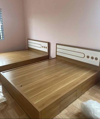 giường gỗ MDF 1m8. Mua bán Giường, chăn ga gối nệm tại Huyện Bình Chánh Tp Hồ Chí Minh được đăng bởi Hong Le