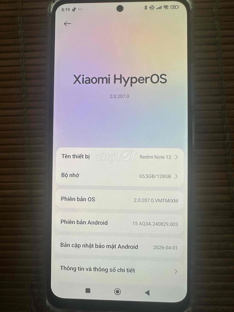 Xiaomi Redmi Note 12 128GB Xanh ngọc. Mua bán Điện thoại tại Quận Hải Châu Đà Nẵng được đăng bởi Phạm Minh Hòa hình 1