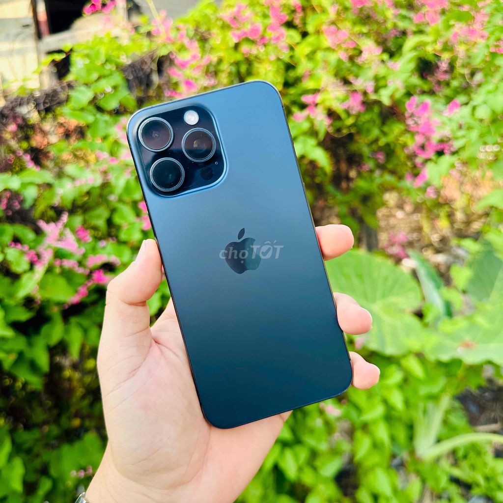 🍎15 PROMAX BLUE 256GB VN/A CẬN99% NGUYÊN ZIN P88%