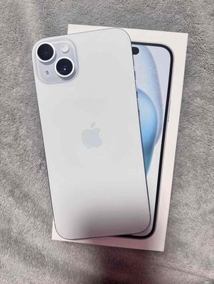 iPhone 15 Plus 256GB Blue FULLBOX BH APPLE 06/2025