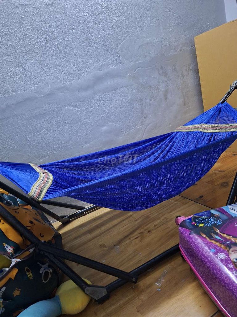 Võng em bé Lưới Xanh dương cho bé. Mua bán Mẹ và bé tại Quận 12 Tp Hồ Chí Minh được đăng bởi Gia Linh hình 1
