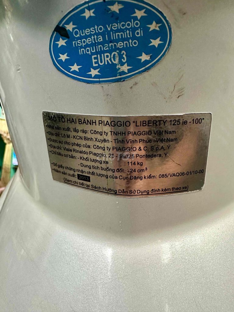 Lyberty 2vie fi 2013 rin xe liên hệ ***. Mua bán Xe máy tại Thành phố Huế Thừa Thiên Huế được đăng bởi Xe Máy Trường An Phát hình 6