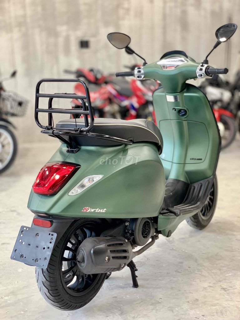 🔥Vespa Sprint 125 ABS 2018 xanh rêu nhám chuẩn zin. Mua bán Xe máy tại Thành phố Thủ Đức Tp Hồ Chí Minh được đăng bởi iMotorbike Khương Phan hình 12