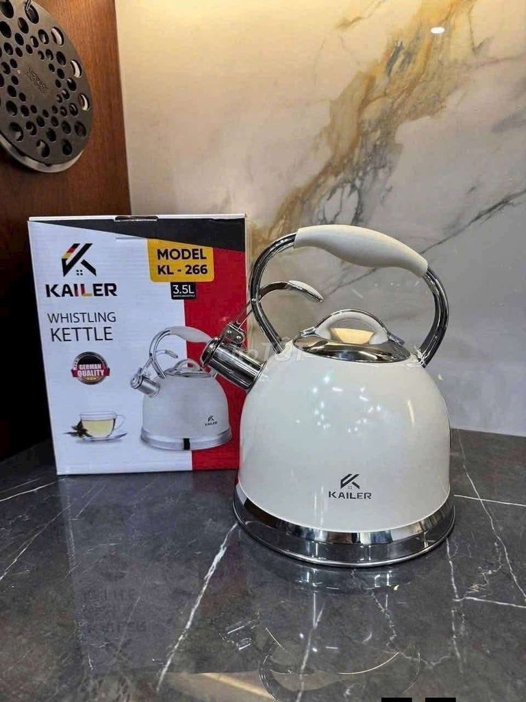 Ấm đun nước KAILER KL-266 Inox. Mua bán Bếp, lò, đồ điện nhà bếp tại Huyện Hoằng Hóa Thanh Hóa được đăng bởi Lê Phương Thảo hình 1
