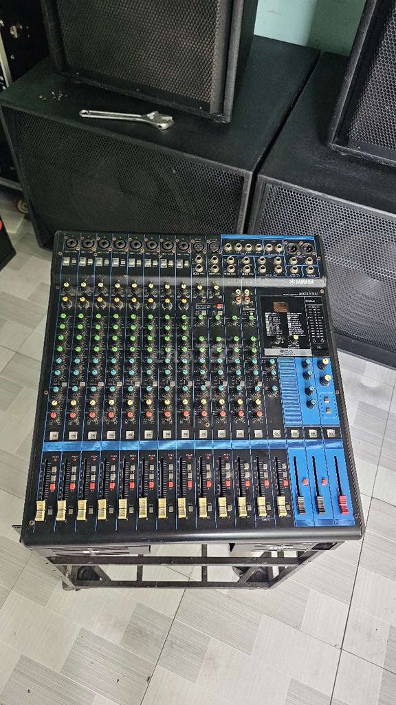 Mixer Yamaha MG16XU 16 kênh Đen. Mua bán Tivi, Âm thanh tại Huyện Mỏ Cày Bắc Bến Tre được đăng bởi phúc audio bến tre hình 1
