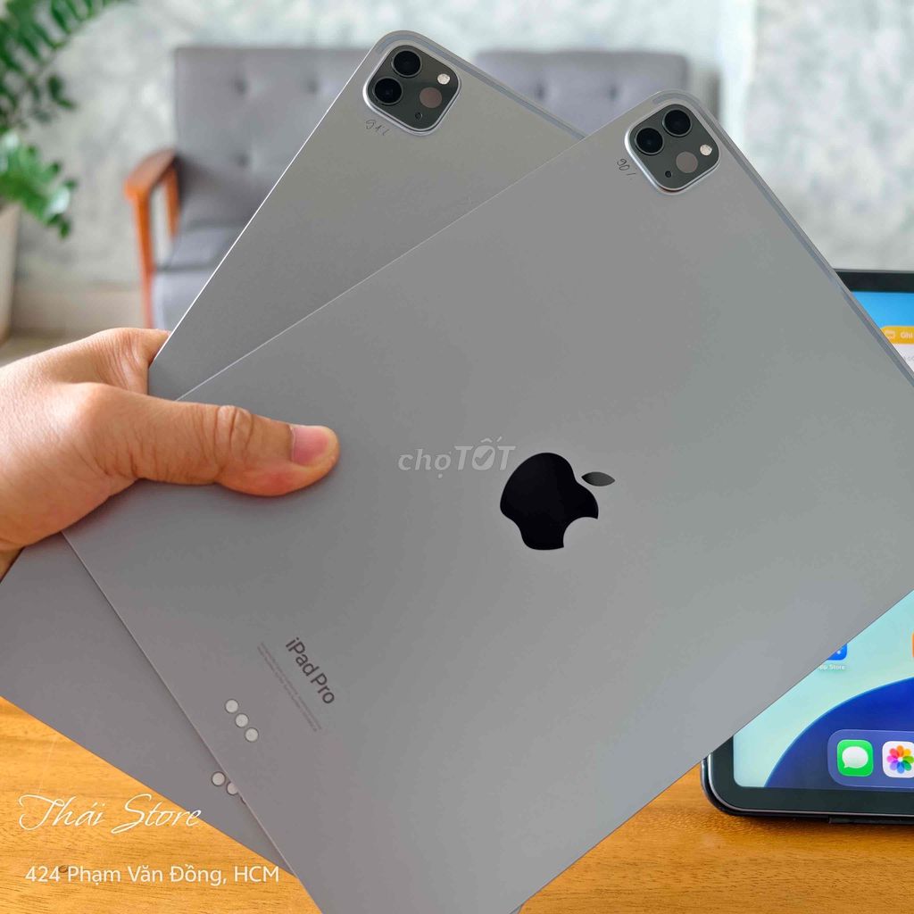 iPad Pro M2 Wifi 256Gb Zin Nguyên Bản. Mua bán Máy tính bảng tại Quận Bình Thạnh Tp Hồ Chí Minh được đăng bởi Thái Store hình 1