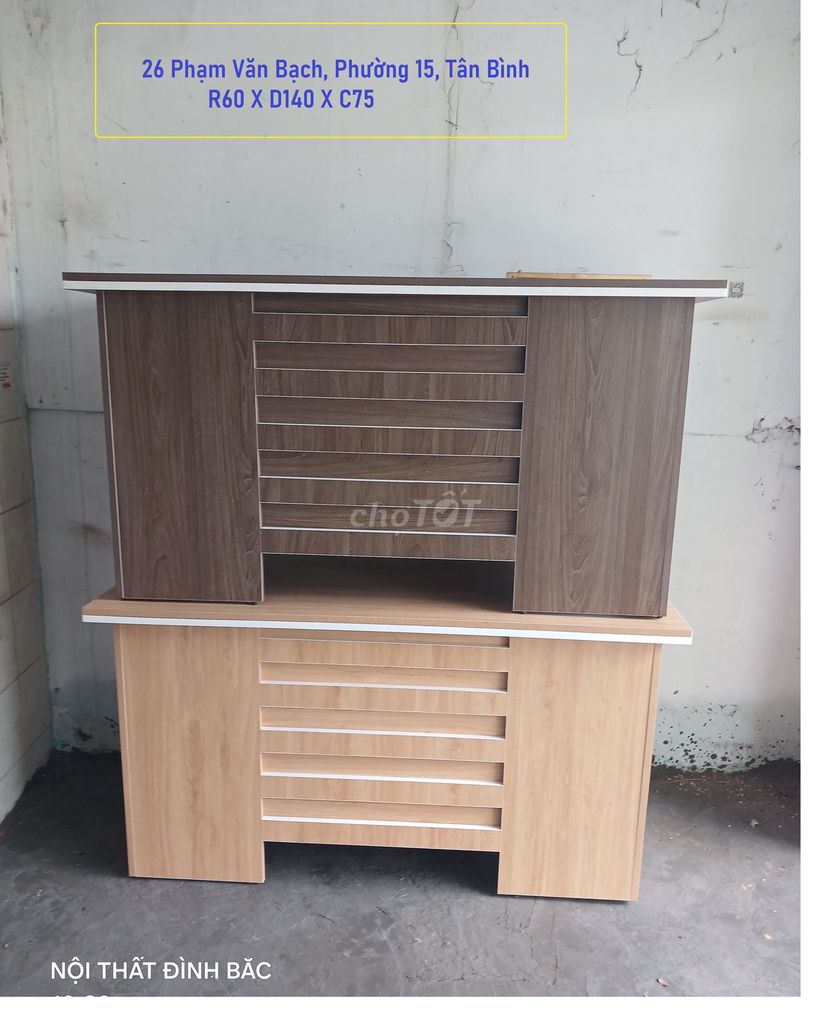 BÀN TRƯỞNG PHÒNG 60 X 140