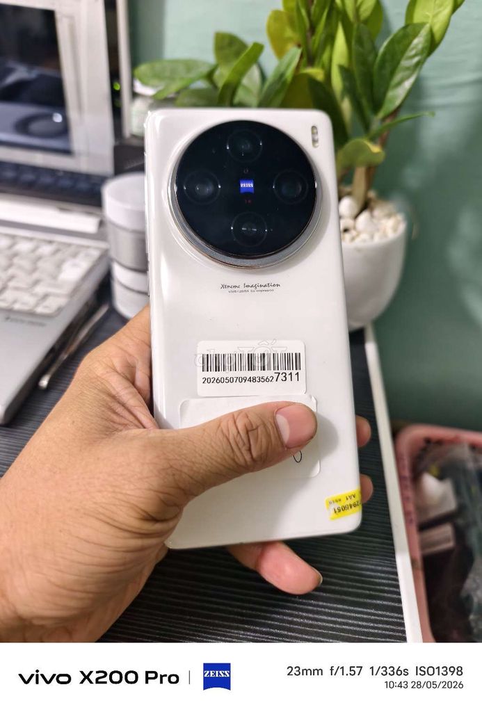 Vivo X100s Pro 12GB/256GB Trắng. Mua bán Điện thoại tại Thành phố Thủ Đức Tp Hồ Chí Minh được đăng bởi Nguyễn Long Hoàng hình 1