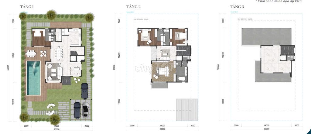 WATERPOINT - Bán biệt thự ven kênh 600m2 - giá chỉ 40,7tr/m2. Mua bán nhà ở tại Huyện Bến Lức Long An được đăng bởi Nguyễn Đức Thành hình 1
