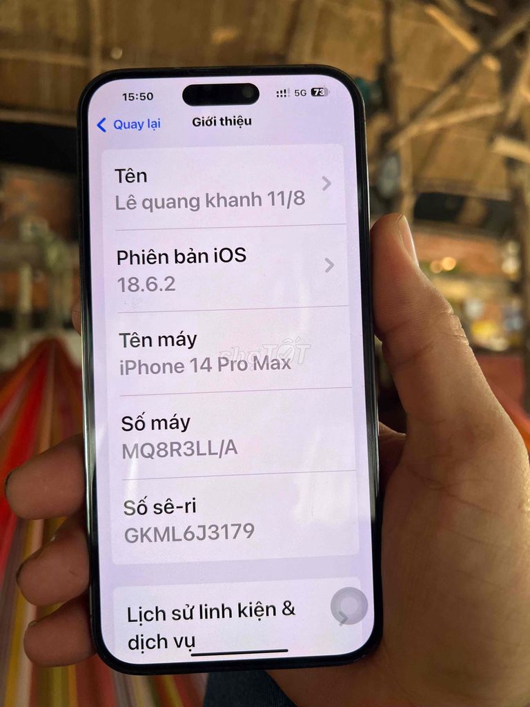 Apple iPhone 14 Pro Max 128GB Tím. Mua bán Điện thoại tại Huyện Hóc Môn Tp Hồ Chí Minh được đăng bởi Thành hình 1