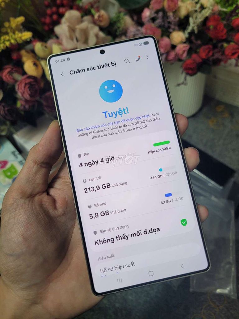 Samsung Galaxy S25 Ultra 256GB Trắng. Mua bán Điện thoại tại Thành phố Thủ Đức Tp Hồ Chí Minh được đăng bởi Minh phương hình 1