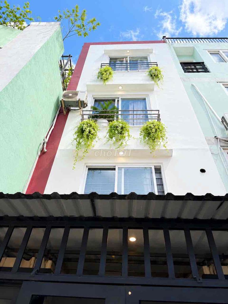Nhà 4 Tầng - Hẻm Thông - Phạm Văn Chiêu - 3PN 3WC