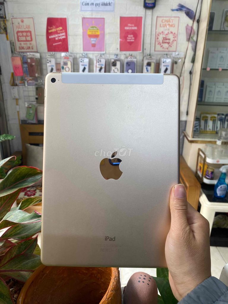 IPad Air 2 _Wifi/4G -16GB Lắp sim MVT Full cn