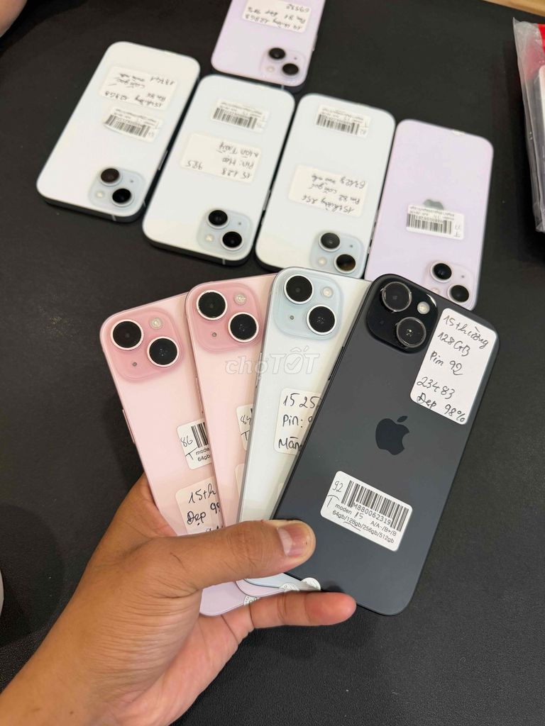 Apple iPhone 15 128GB Đen. Mua bán Điện thoại tại Quận Gò Vấp Tp Hồ Chí Minh được đăng bởi Việt Moblie hình 1