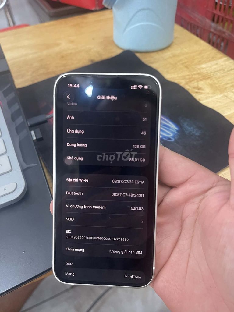 Apple iPhone 13 mini 128GB Trắng. Mua bán Điện thoại tại Quận 4 Tp Hồ Chí Minh được đăng bởi Robert hình 1