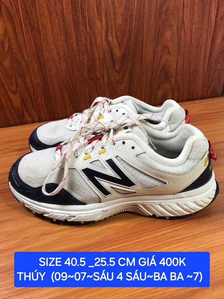 GIÀY THỂ THAO HIỆU NB SIZE 40.5 CHÂN 25.5