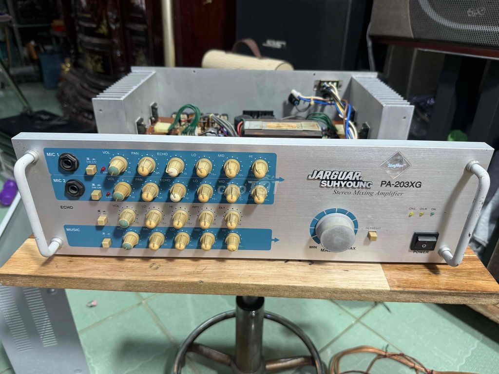 Amply Jarguar Suhyoung PA-203XG tem xéo. Mua bán Tivi, Âm thanh tại Quận Bình Thạnh Tp Hồ Chí Minh được đăng bởi Đam mê âm thanh chán thì bán hình 1
