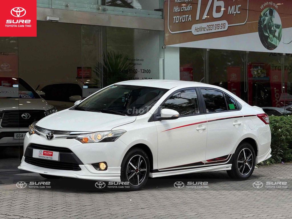 Toyota Vios 2018 1.5 TRD - 132000 km. Mua bán Ô tô tại Quận Cái Răng Cần Thơ được đăng bởi TOYOTA SURE CẦN THƠ XE QUA SỬ DỤNG CHÍNH HÃNG hình 1