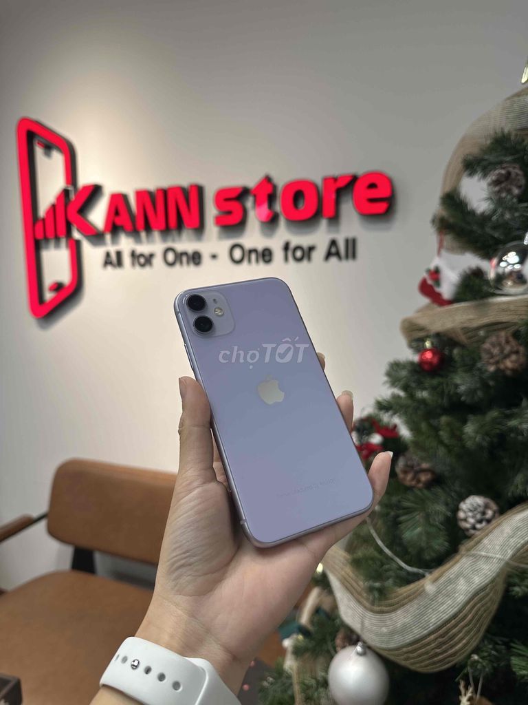 iPhone 11 128GB Mỹ, tím đẹp 98.5%