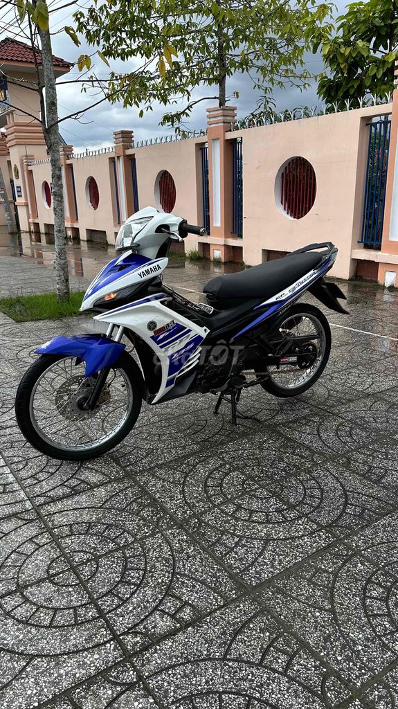 Yamaha Exciter 135 Trắng Xanh. Mua bán Xe máy tại Thị xã Ngã Năm Sóc Trăng được đăng bởi Nhật hình 3