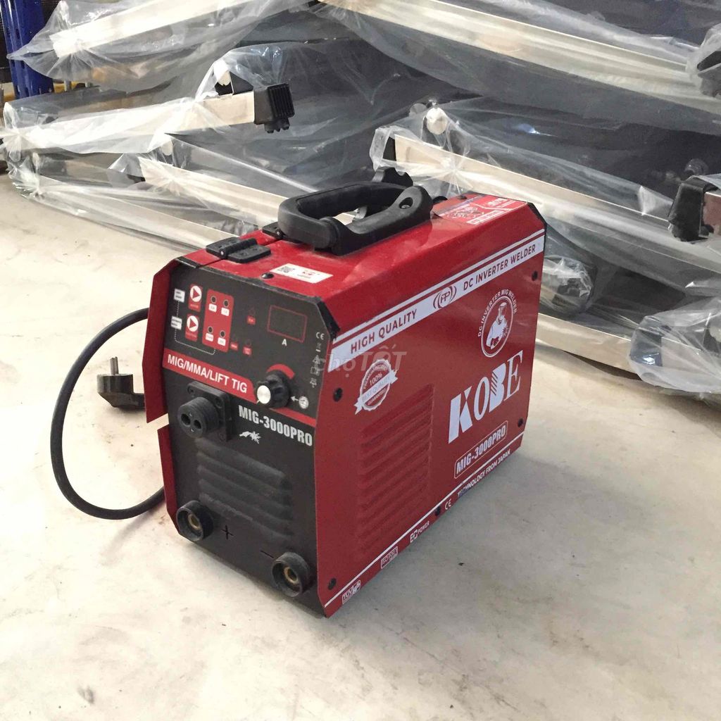 Cần bán máy hàn Kobe 3 chức năng Mig, que, tig. Mua bán Đồ chuyên dụng, Giống nuôi trồng tại Huyện Bình Chánh Tp Hồ Chí Minh được đăng bởi Võng Xếp hình 1