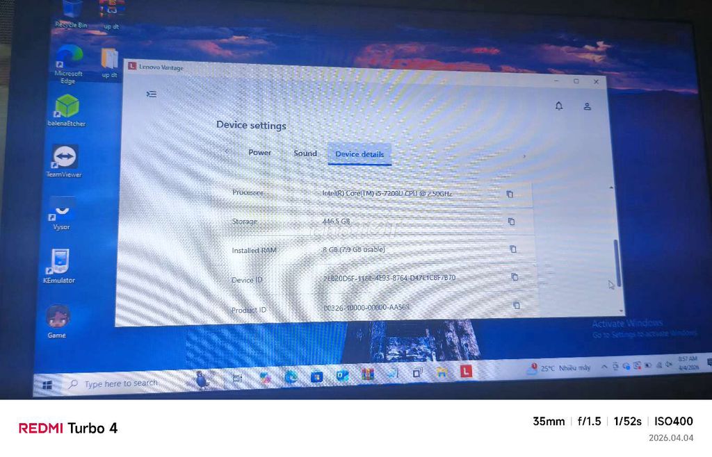 Lenovo ThinkPad X270 i5-7200U 8GB/446.5GB. Mua bán Laptop tại Huyện Tiên Du Bắc Ninh được đăng bởi Bá Hiền 11a7B2 Nguyễn hình 1