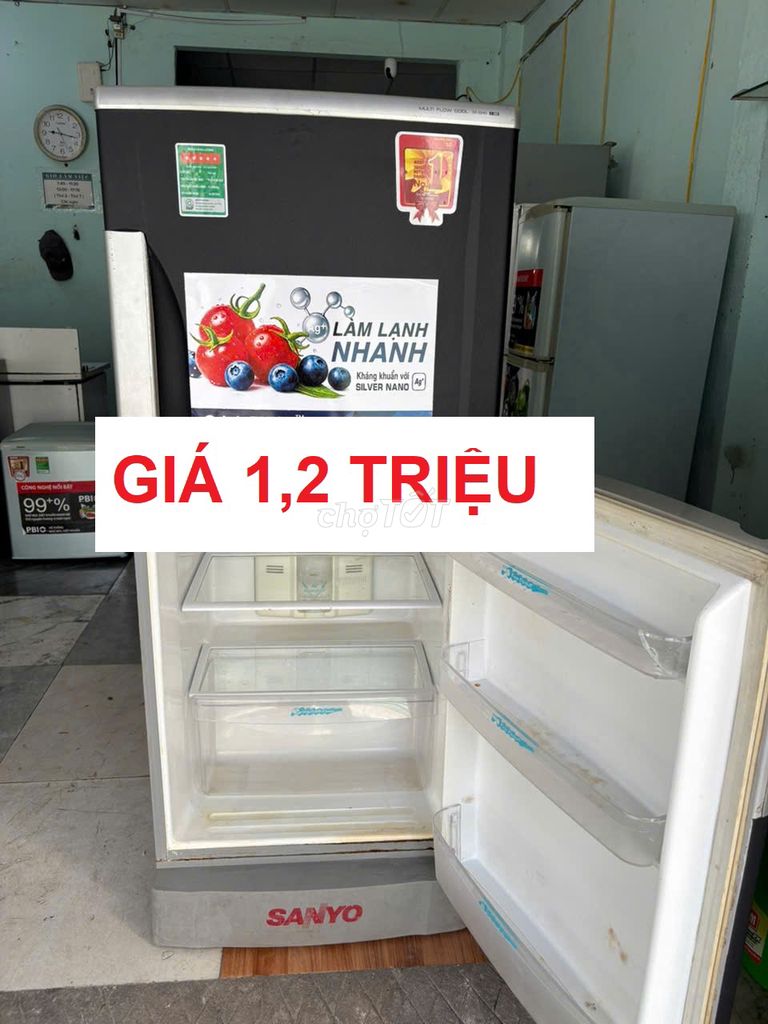 🧧 SALE SẬP SÀN: TỦ SANYO 200L – CHỈ 1 TRIỆU 2 🧧. Mua bán Tủ lạnh tại Quận Tân Phú Tp Hồ Chí Minh được đăng bởi Nam Tiến  hình 1