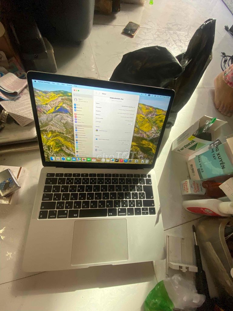 MACBOOK AIR I5 2018 RAM 16GG M.H 2K. Mua bán Laptop tại Thành phố Long Xuyên An Giang được đăng bởi CỬA HÀNG HỮU TÀI AN GIANG CÓ THU LẠI MÁY TÍNH CŨ hình 1