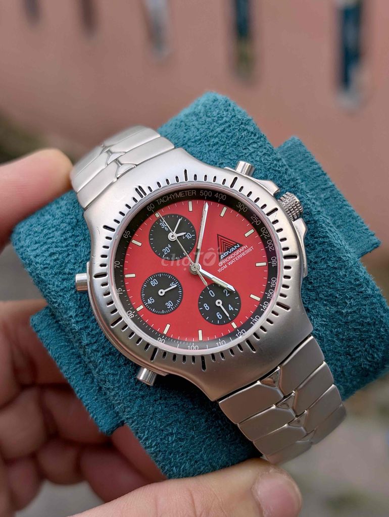 部品取りジャンク SEIKO ADVAN クロノグラフ クォーツ ADR-001