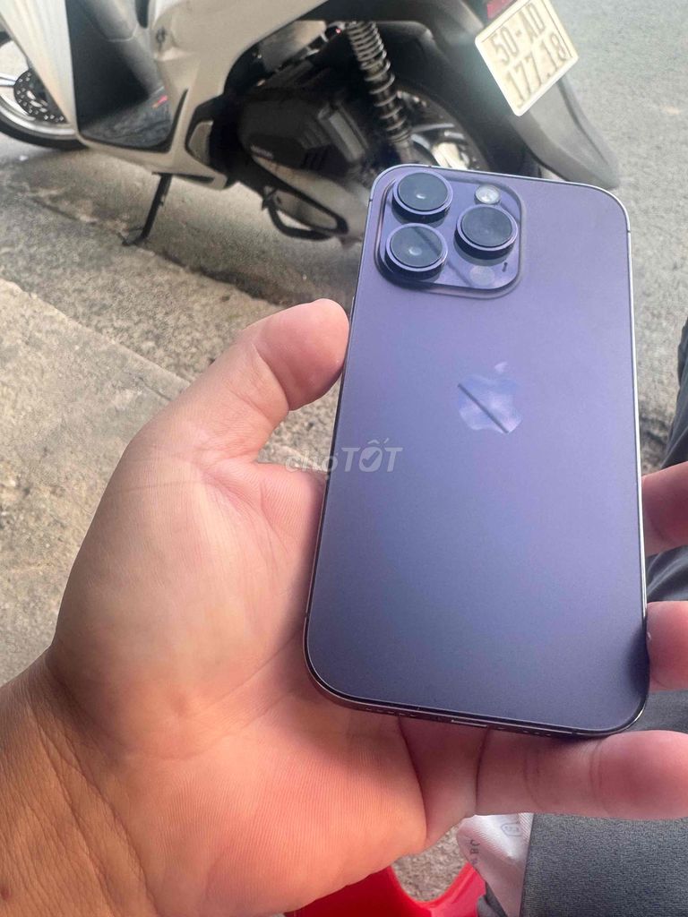 Apple iPhone 14 Pro  256GB Tím. Mua bán Điện thoại tại Thị xã Tân Uyên Bình Dương được đăng bởi binhduonghelo hình 1