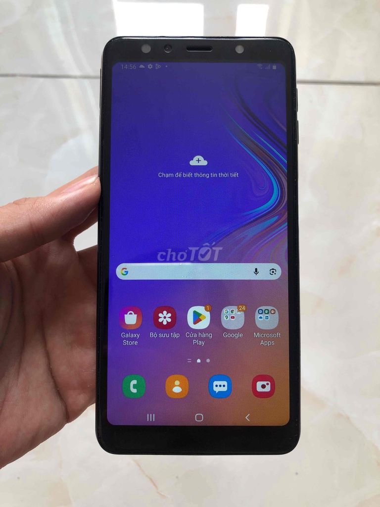 Samsung A7 4/64GB Đen. Mua bán Điện thoại tại Quận Gò Vấp Tp Hồ Chí Minh được đăng bởi hupeter hình 1