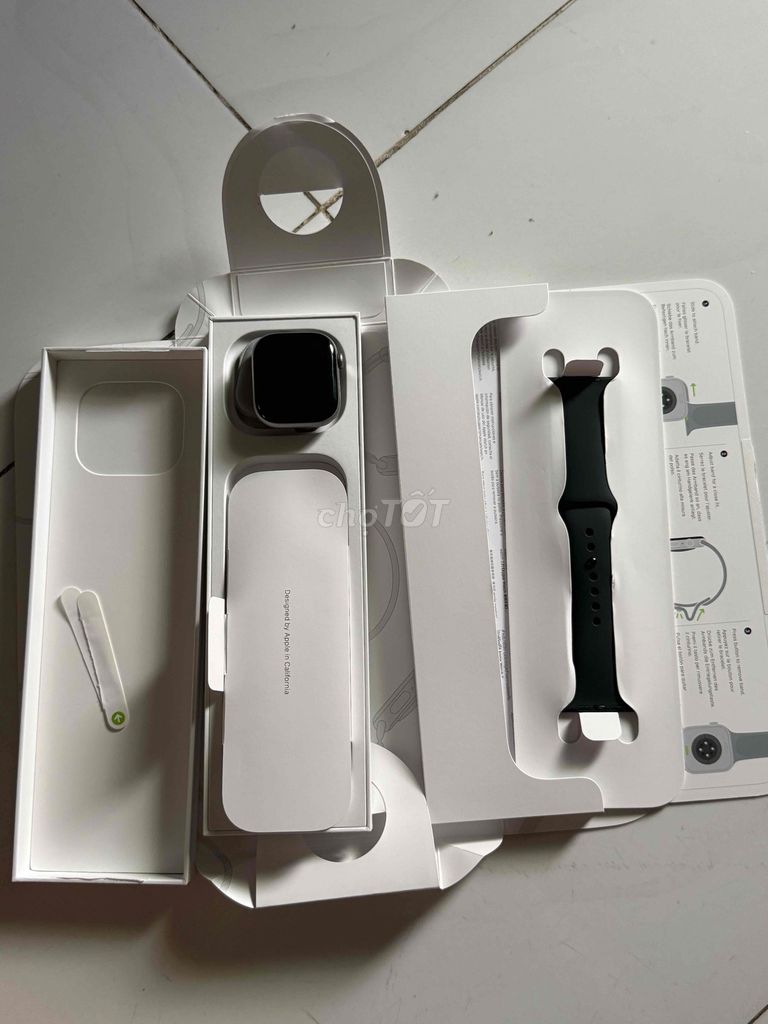 Apple Watch Series 11 xám. Mua bán Thiết bị đeo thông minh tại Thành phố Vũng Tàu Bà Rịa - Vũng Tàu được đăng bởi Đức hình 1
