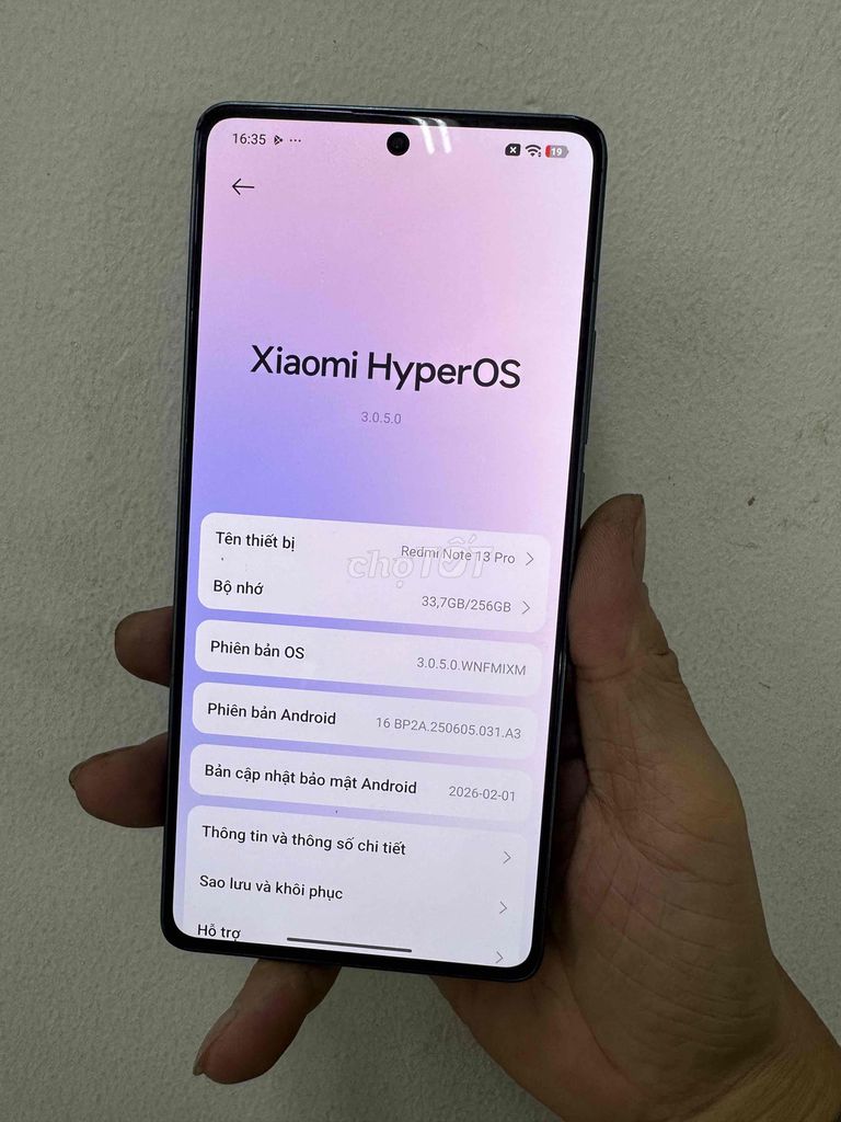 Redmi Note 13Pro Ram 12G-256G !. Mua bán Điện thoại tại Quận Gò Vấp Tp Hồ Chí Minh được đăng bởi ANH TIẾN MOBILE hình 1
