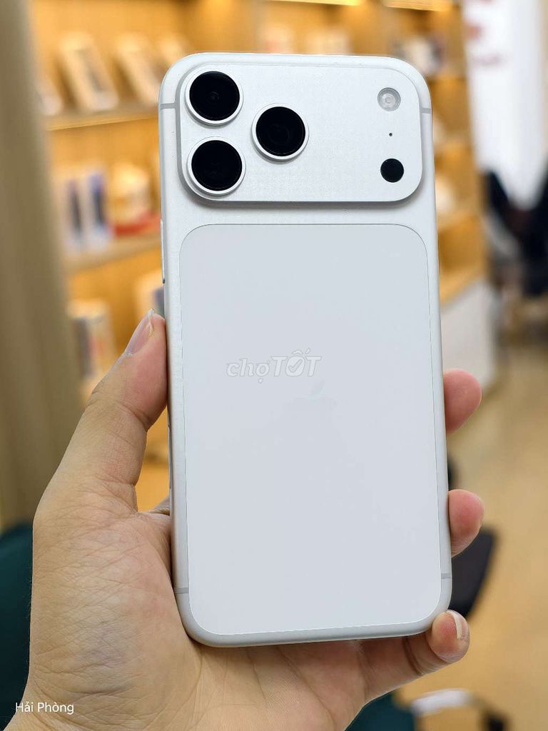 🍎 iPhone 17 Pro Max 256GB Bạc| Nguyên bản Pin 100%. Mua bán Điện thoại tại Quận Lê Chân Hải Phòng được đăng bởi 444 Tô Hiệu OK Mobile HP hình 1