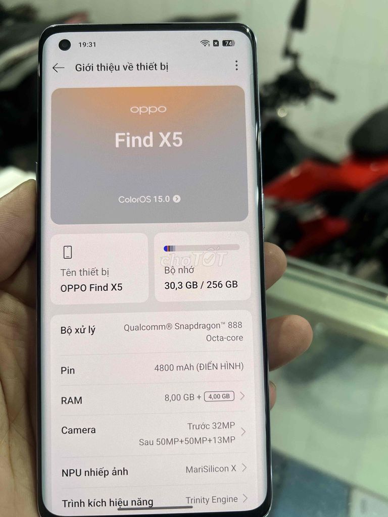 OPPO Find X5 8GB 256GB củ đẹp 98%. Mua bán Điện thoại tại Thành phố Thuận An Bình Dương được đăng bởi Cầm Đồ Thịnh Phát hình 1