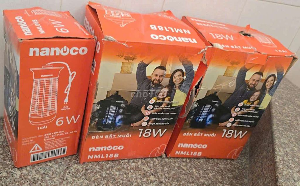 Đèn bắt muỗi Nanoco NML18B. Mua bán Đèn tại Quận Ninh Kiều Cần Thơ được đăng bởi SHOP THANH LY ĐỒ CƠ KHÍ CẦN THƠ hình 1