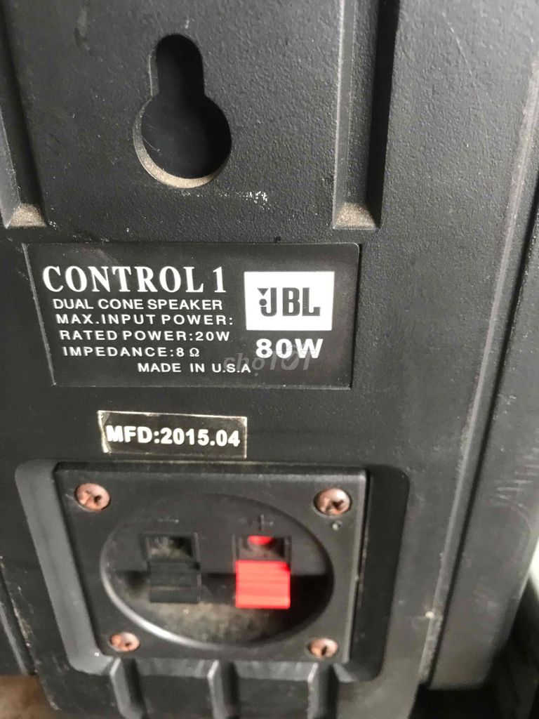 Loa JBL Control 1 Đen 80W Mỹ. Mua bán Tivi, Âm thanh tại Huyện Bình Chánh Tp Hồ Chí Minh được đăng bởi việt  hình 1