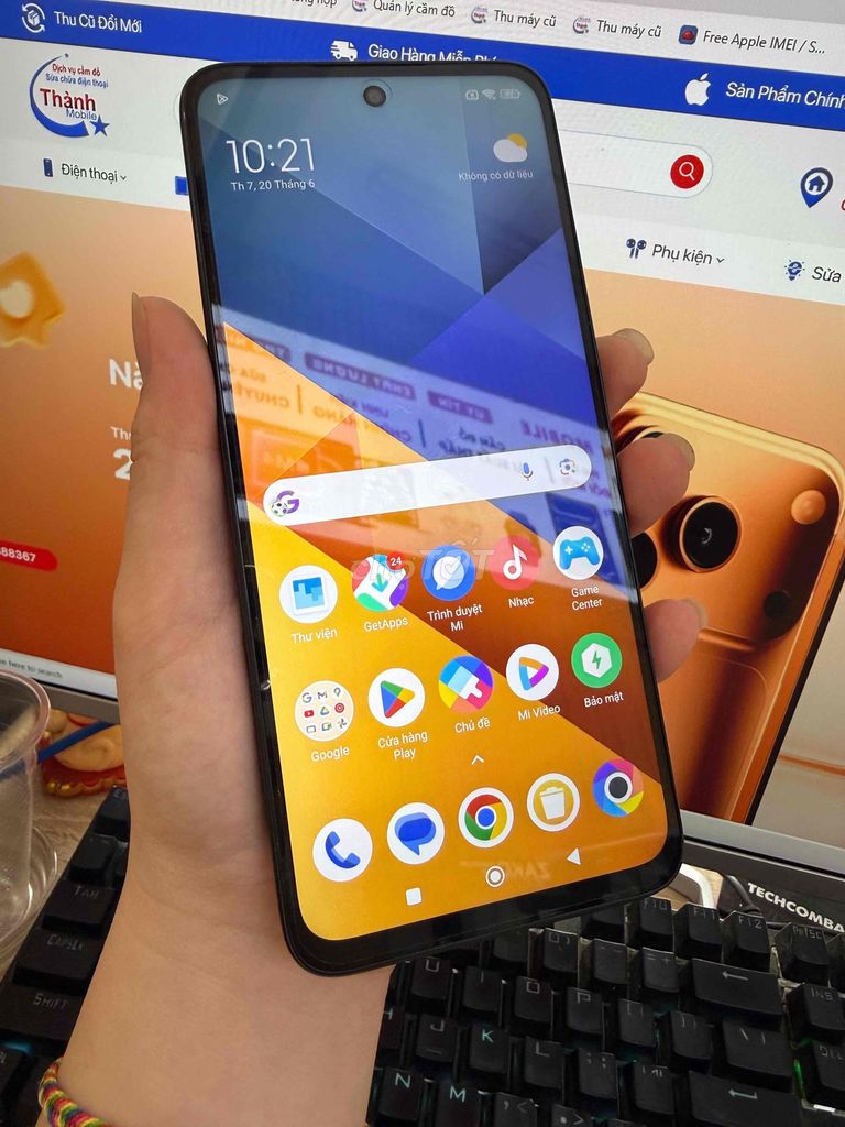 POCO M6- BẢO HÀNH HÃNG: 30/11/2027- Ram 6gb-128gb. Mua bán Điện thoại tại Quận Ninh Kiều Cần Thơ được đăng bởi Cầm Đồ Thànhmobile cần thơ hình 1